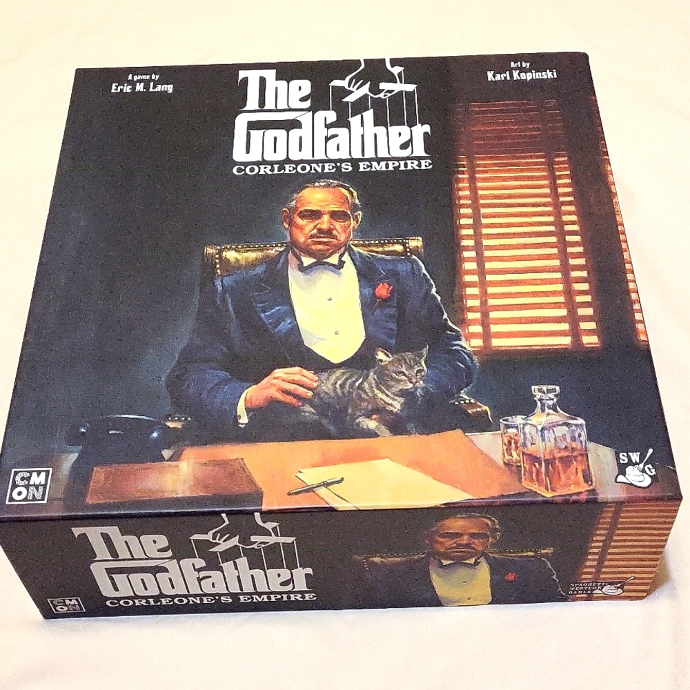 The Godfather Corleone's Empire Boardgame